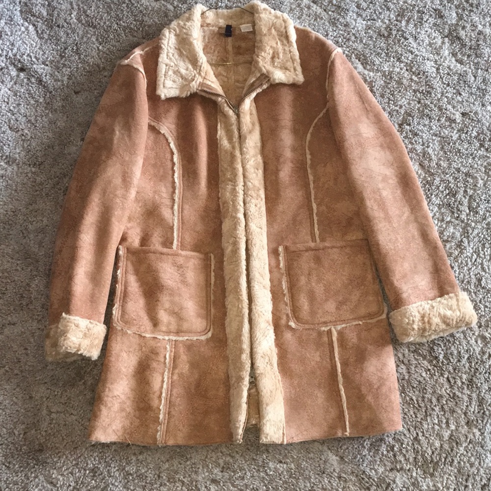 Tsunami faux suede jacket